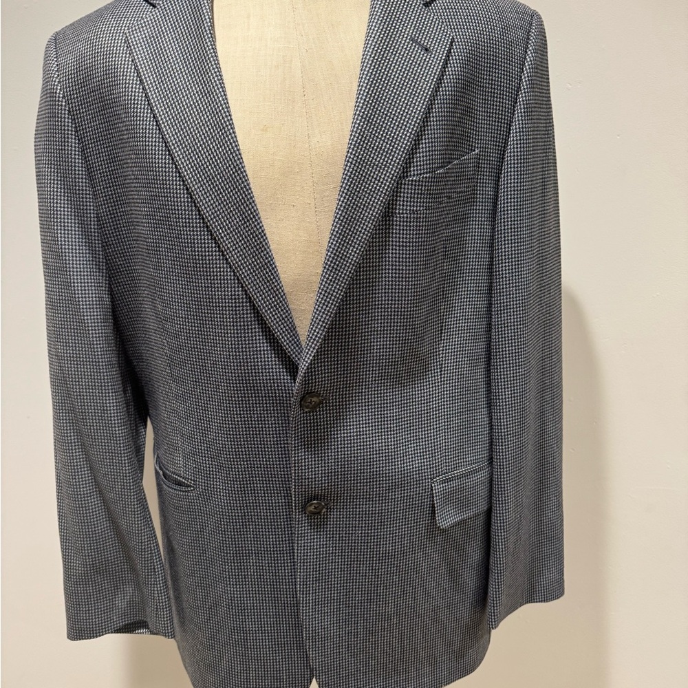 Joseph Abboud Classic Gray Checkered Blazer